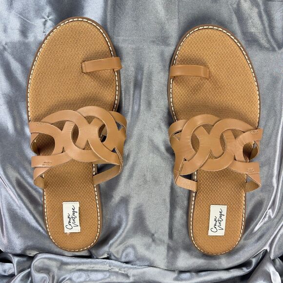 Crown Brown Women's Sandals - Picture 12 of 16